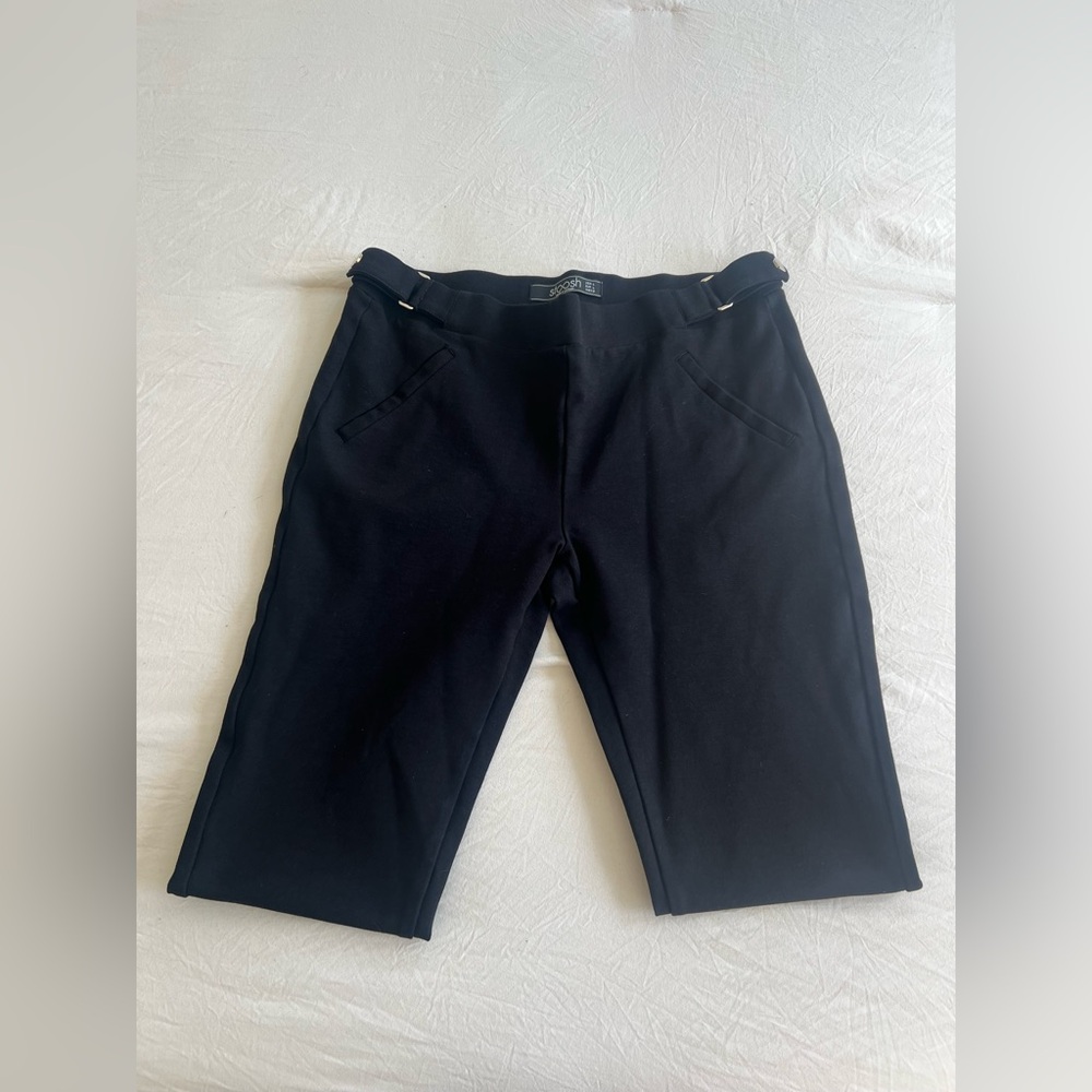 Women’s Stoosh Black Leggings Size L. Used.
